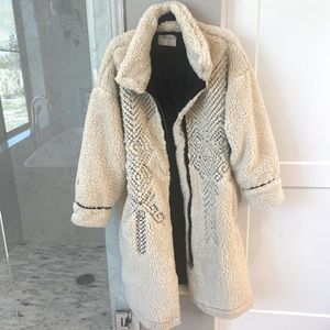 NWT Sherpa Coat by Free People